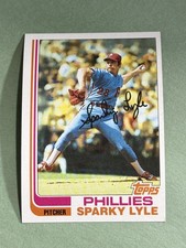 Sparky Lyle 1982 Topps Philadelphia Phillies #285 II804