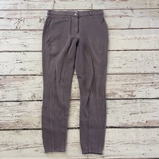 HORZE Active Women's Horse Riding Silicone Grip Breeches Size 26 Active Summer