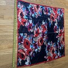 KATE SPADE 34” X 34” New York Hand-rolled Edge Floral Silk Multicolor Scarf — photo 6