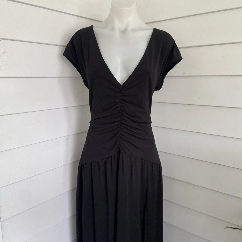 VESTIDO MAXI BEC & BRIDGE Gianna Talla 14 Nuevo Con Etiquetas Foto 3 de 4