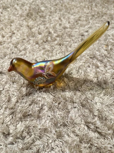 Fenton Bird of Happiness ‘Millennium Collection’ #1042/1642 Iridescent