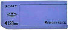 Memory Stick 128 MB Flash Memory Card MSA128A