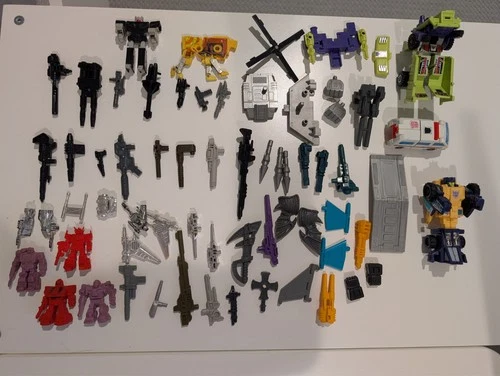 Transformers G1 Accessories Guns Blasters Bots Rewind Steeljaw Long Haul Decoys