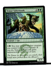 Temur Sabertooth FRF 141/185 Uncommon Fate Reforged MTG NM