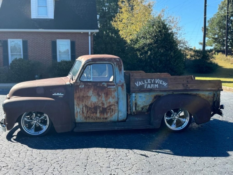 1950 GMC Pickup resto mod frame off build patina crate 350 Truck | eBay