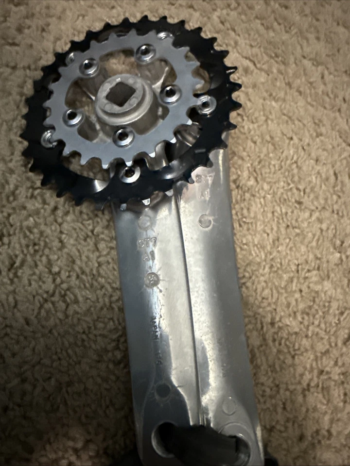 Juego de bielas de bicicleta de montaña triple especializada de colección 175 mm Sugino 22/32/42t Foto 3 de 3