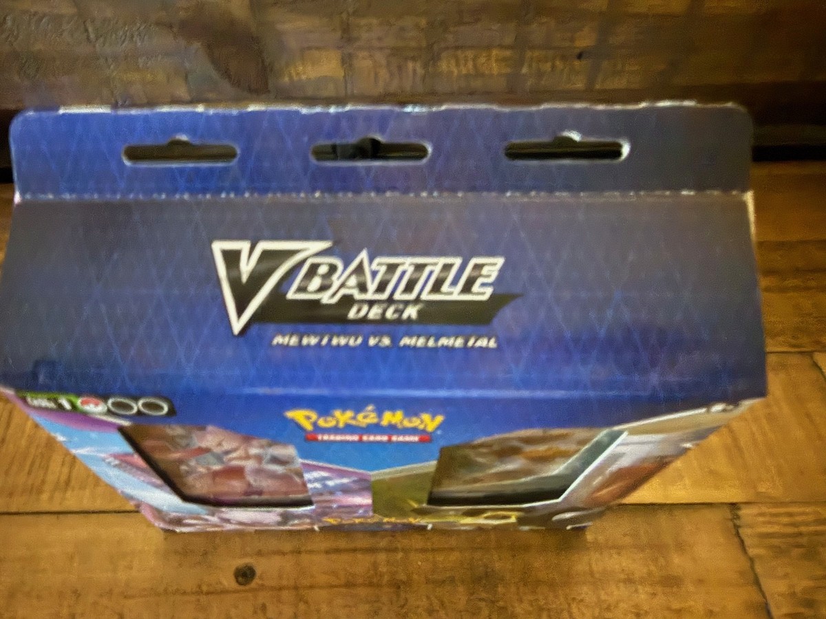 Pokemon GO Mewtwo V Vs Melmetal V Battle Deck TCG Starter Box New Sealed