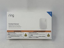 Ring Alarm Contact Sensor 2nd Gen 6-Pack - White, Window  Door Alerts - NEW