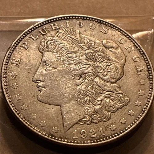 1921 Morgan Silver Dollar Junk Silver 99% NO RESERVE very fine detail