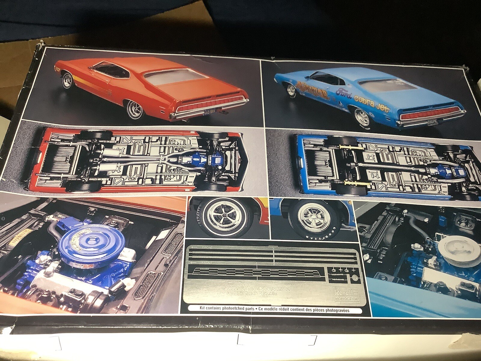 1/25 scale model car kit 70 Ford Torino Gt Exhaust Tips No Box eBay