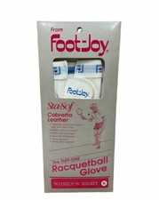 Vintage Footjoy The Tuff-One Racquetball Glove Womens Right Hand Size Small NOS