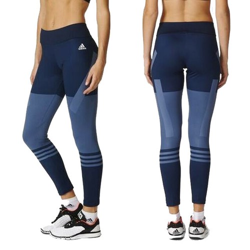 adidas Womens 3 Stripe Gym Tight Colour 