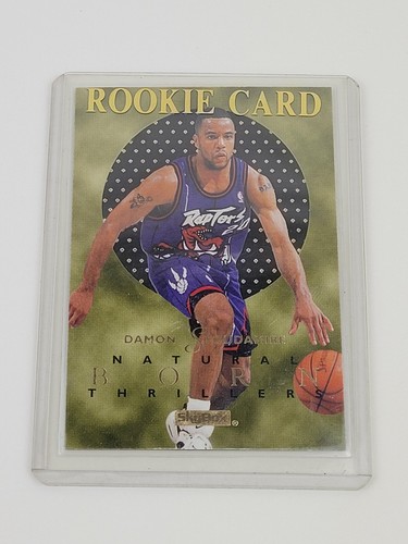 Damon Stoudamire #10 1995 Skybox E XL Natural Born Thrillers card