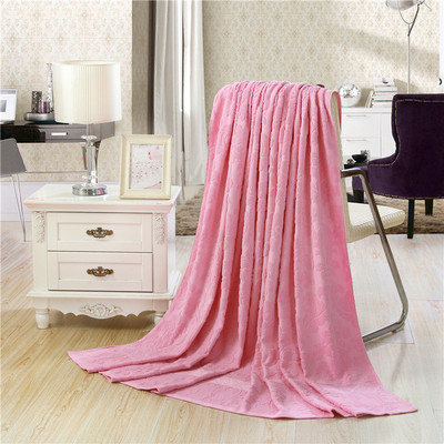Pure Cotton Blanket Flower Relief Soft Blanket Towel Blankets Summer Spring Blkt