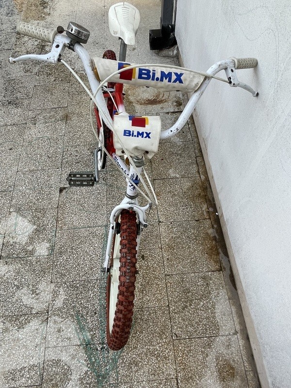 Bmx Bianchi Bmx Rossa E Bianca Bicicletta Bianchi BMX Vintage Old