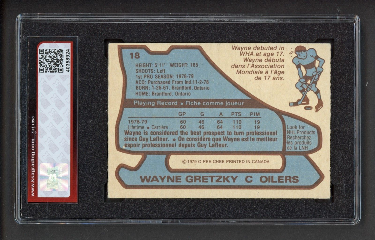 1979-80 OPC #18 WAYNE GRETZKY ROOKIE CARD KSA 6 EX-NM | eBay