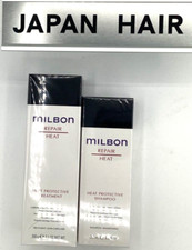Milbon Repair HEAT Shampoo 200ml  Treatment 200g Set  Heat Care Made in Japan