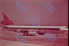 35mm Slide Aviation Northwest Orient Airlines Jet DC-10 AT&T Bell System #2550