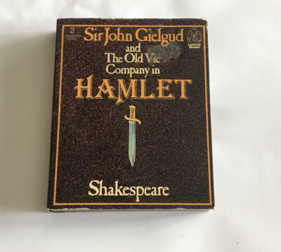 Shakespeare - Hamlet - Sir John Gielgud & The Old Vic Company - 2 x Cassette