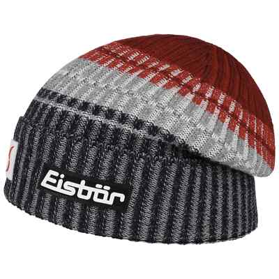 Eisbär Rika Oversize Skipool Beanie Strickmütze Skimütze Umschlagmütze