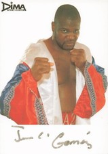 Juan Calros Gomez UH WBC Boxen original signiert Autogrammkarte 1285 A