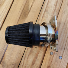 BMW K-Serie Air Intake Stainless straight  54mm outlet include filter
