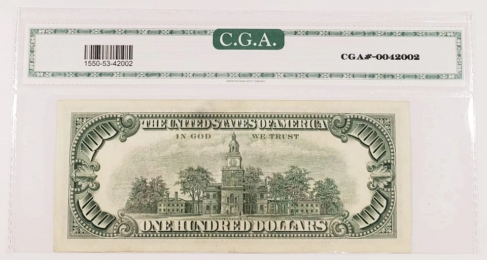 1966 Red Seal United States Note About Uncirculated FR #1550 - Image 2 of 2