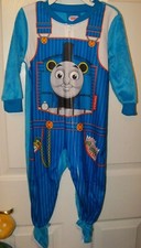 Thomas The Train Friends One Piece Footed Pajama PJ Size 2T NWT