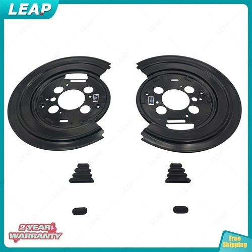For 2008-2012 Dodge Ram Durango Chrysler Aspen Rear Pair of Brake Backing Plate - Picture 4 of 8
