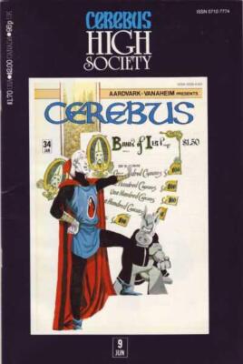 Cerebus High Society (1990) #   9 (8.0-VF)