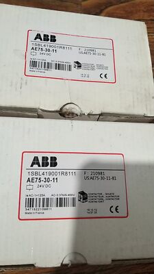 1PC NEW IN BOX for AE75-30-11-81 Contactor, 24 VDC (by DHL or Fedex) AE75-30-11