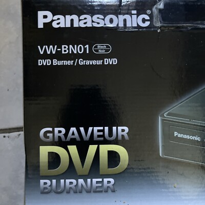 Panasonic VW-BN01 External DVD Burner Complete With Manual AC