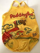 Vintage Infant Her Majesty PADDINGTON BEAR SWIMSUIT 18mo Baby 1pc EDEN TOYS Swim