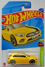 2022 Hot Wheels HW HATCHBACKS 2/5 '19 Mercedes-Benz A-Class 18/250 (Yellow)