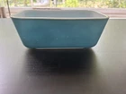 Vintage Pyrex Dish 502-B Blue Dish/Refrigerator Dish no lid