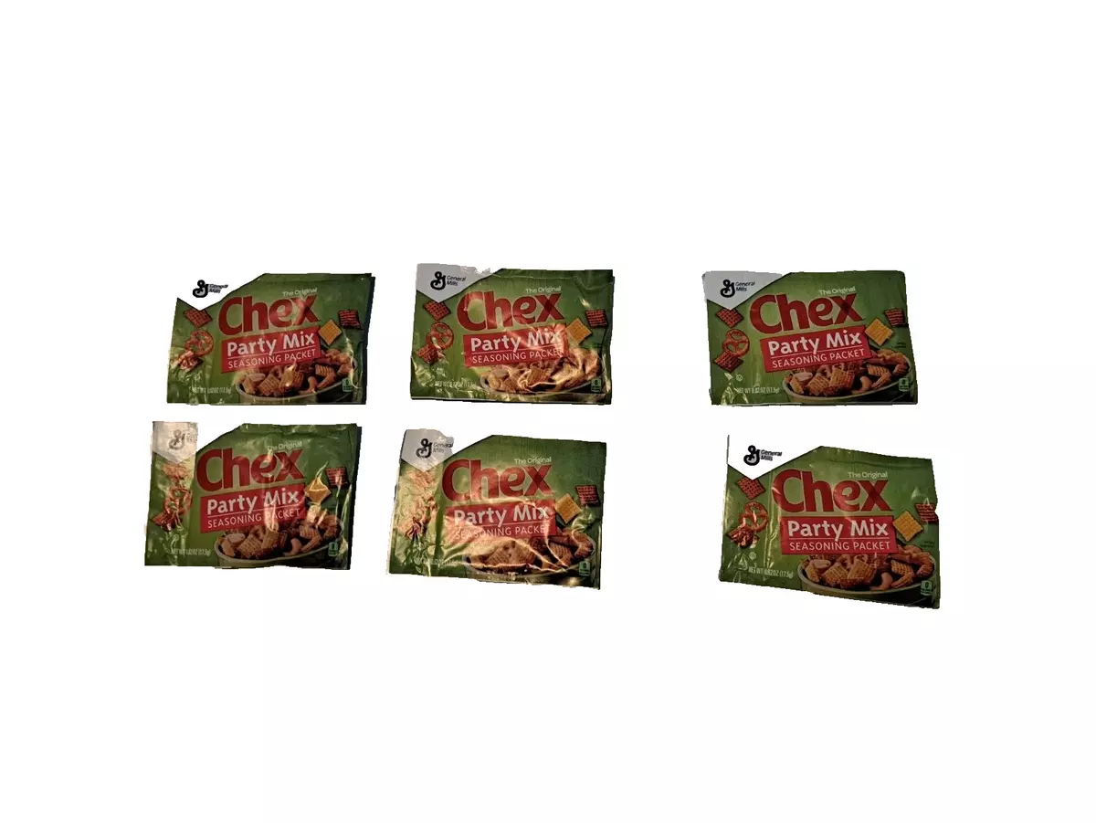 The Original Chex Mix Seasoning Packets .62oz - Lot of 6 - NEW