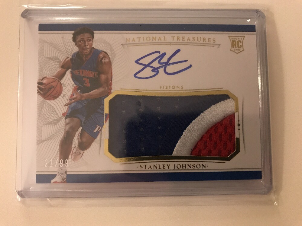 2015-16 Panini National Treasures - Rookie Patch Autographs