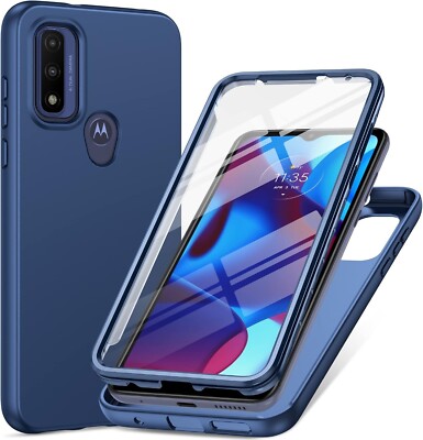 Motorola Moto G Play 2023 Case Full-Body Soft TPU Bumper Shockproof Phone Cover