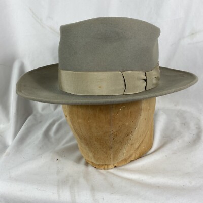Vintage 1950s Lee Blue Label Felt Fedora Hat Size 7 | eBay