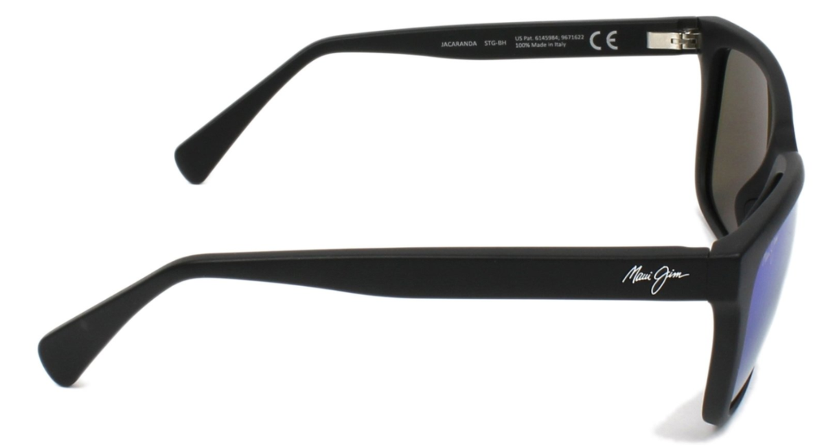 Maui Jim Jacaranda Polarized Sunglasses 763-2M Matte Black  display picture 1