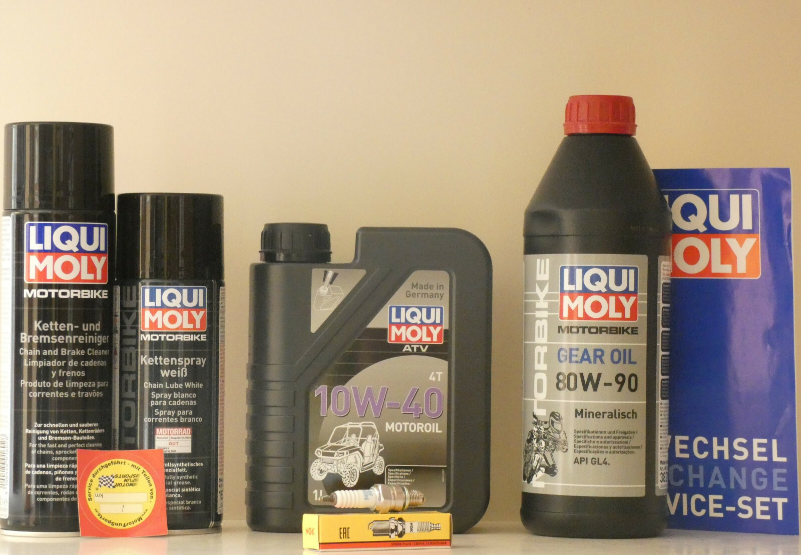 Maintenance Set QuadE-Ton Viper 150 Inspection Oil Candle