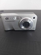 HP Photosmart M517 5.2MP Digital Camera with 3x Optical Zoom (Silver)