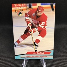 1992-93 Ultra Red Wings Hockey Card #287 Yves Racine
