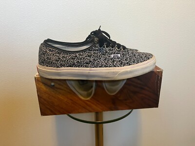 Size 12 - Vans Syndicate x F*cking Awesome Authentic ''S'' FA Repeat Black 