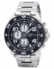 J. Springs by Seiko Instruments Inc. Men's Chronograph Watch 10 ATM BFH006