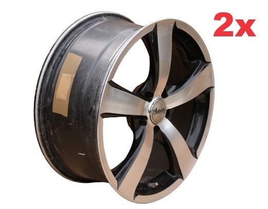 ✅2x Alu Felge Alufelge 18 Zoll 8J KBA 45792