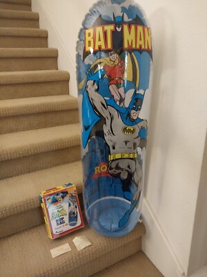 Vintage Batman Bop bag. 1982 Arco Batman Inflatable Bop Bag. Mint Condition !