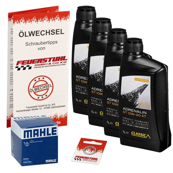 Honda CTX 1300 (SC74) 14-16, Classic 10W40 ÖL + Mahle ÖLfilter, MotoröL Set-image