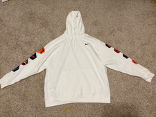 New Nike Sportswear White Pullover Sweatshirt Hoodie XXL