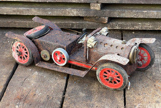 Vintage MAMOD SA1 Steam Roadster Metall Oldtimer Modellauto. Zum Restaurieren.